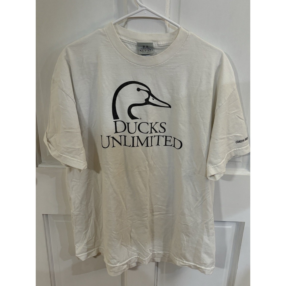 Ducks Unlimited 90s Tshirt Marathon Apparel XL Coastal GA Chapter